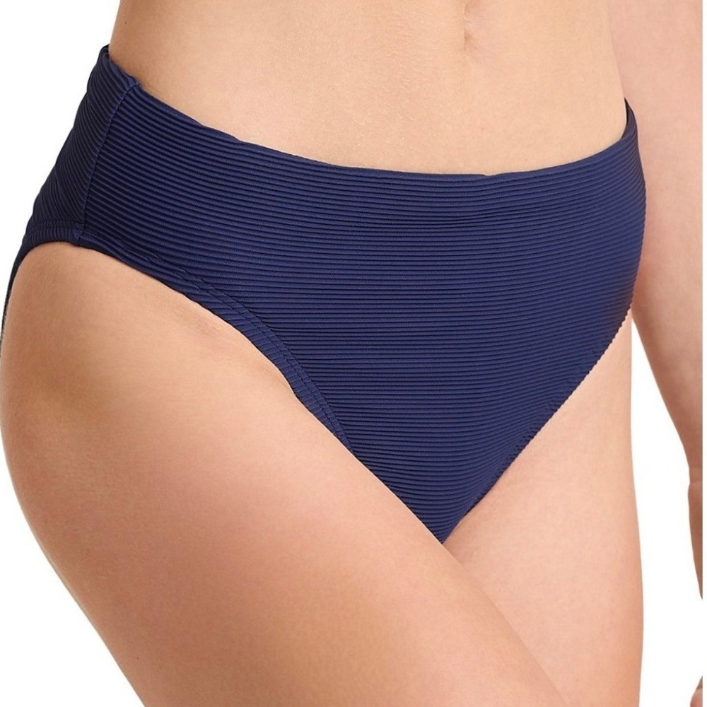 Tommy Bahama Ocean Point Hipster Bikini Bottom Mare Navy Ribbed SS200523 M